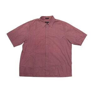 DKNY Men's Y2K Red Spiral Shirt